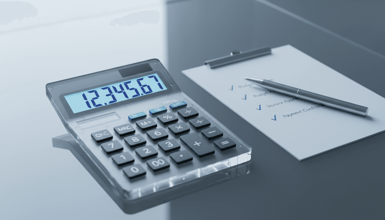 Transparent pricing breakdown